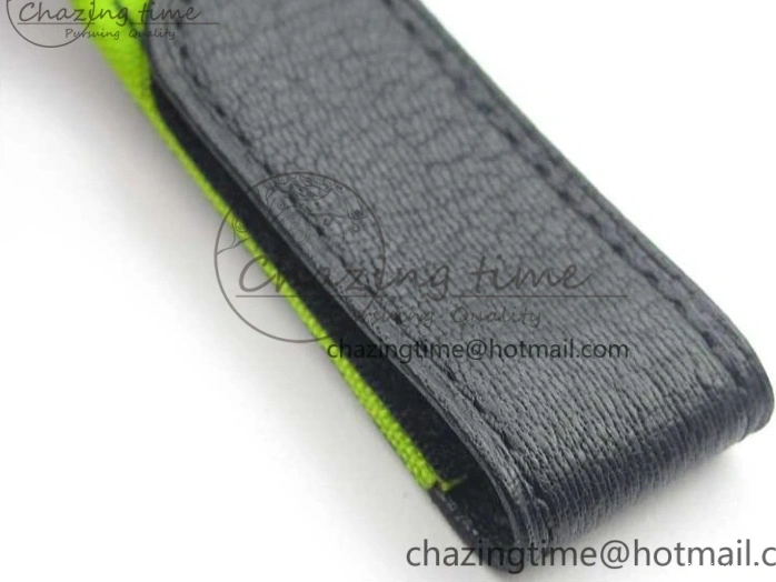 0507 Daytona DIW Carbon V2 WWF Best Edition Black Green Dial On Green Nylon Strap A UrbanChic 3110